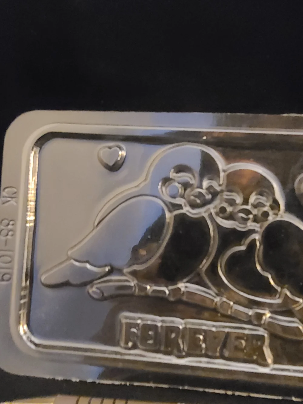 Clear 'Happy Birthday' Embossed Chocolatr Card Mold Kit